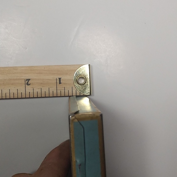 FABULOUS Vintage Players Cigarette Tin Flat 1950s Tobacco Navy Cut Cigarettes - Picture 7 of 7